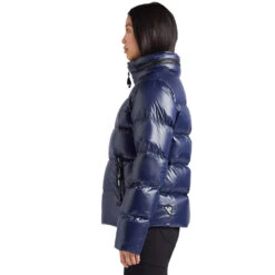 Khujo Zeliha Fake Down Winterjacke Shiny Navy Damen -Bekleidungsgeschäft khujo zeliha fake down 1560JK203 423 02 gross