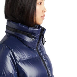 Khujo Zeliha Fake Down Winterjacke Shiny Navy Damen -Bekleidungsgeschäft khujo zeliha fake down 1560JK203 423 03 gross