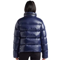 Khujo Zeliha Fake Down Winterjacke Shiny Navy Damen -Bekleidungsgeschäft khujo zeliha fake down 1560JK203 423 05 gross
