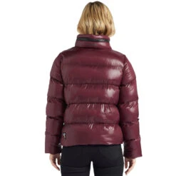 Khujo Zeliha Fake Down Winterjacke Shiny Wine Damen -Bekleidungsgeschäft khujo zeliha fake down 1560JK203 664 02 gross