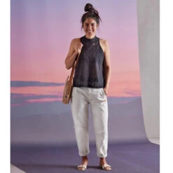 Maloja MohnblumeM. Freizeithose Glacier Milk Damen -Bekleidungsgeschäft maloha mohnblume pants 33453 1 8585 02 gross