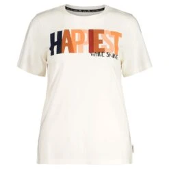 Maloja AronstabM. Kurzarmshirt Vintage White Skiing Damen