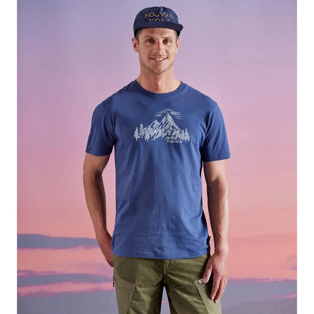 Maloja BrixenM. Baumwollshirt Grey Melange Herren 3 Maloja BrixenM. Baumwollshirt Grey Melange Herren - Image 3