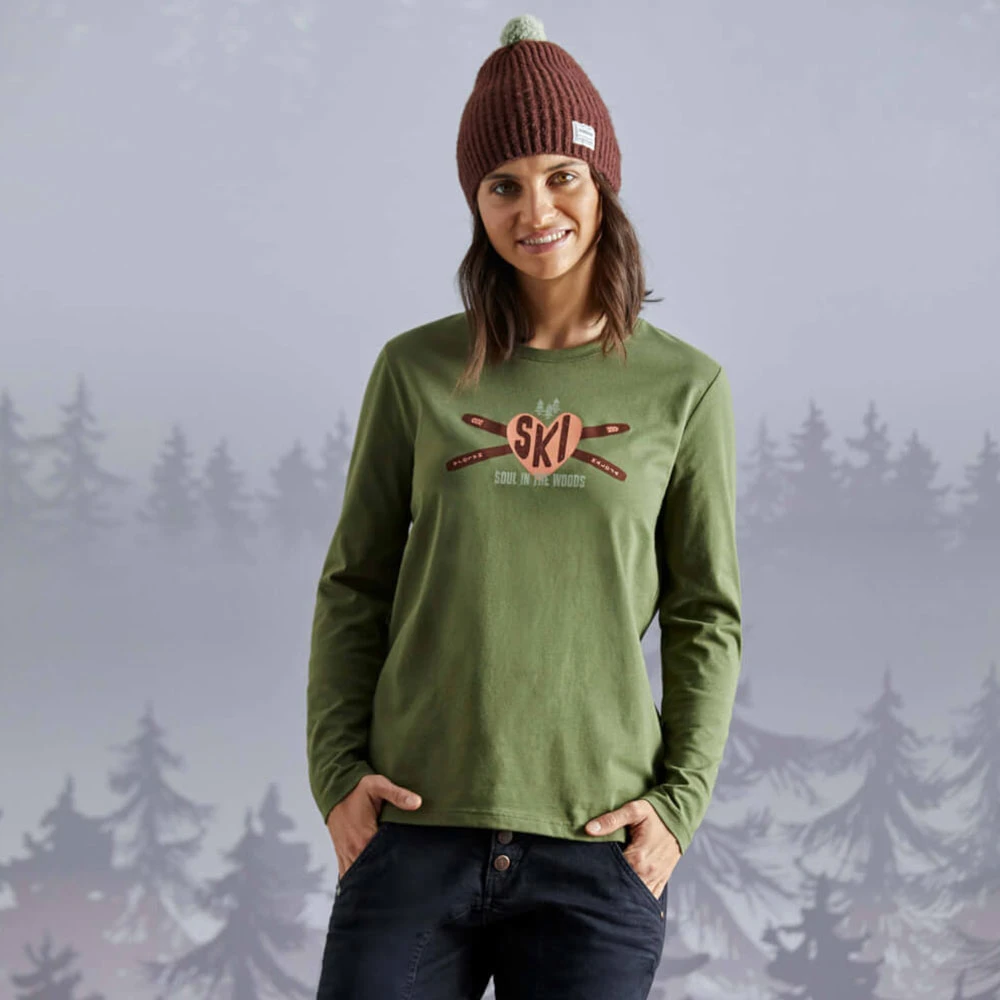 Maloja GrauschnepperM. Longshirt Moss Damen 3 Maloja GrauschnepperM. Longshirt Moss Damen - Image 3