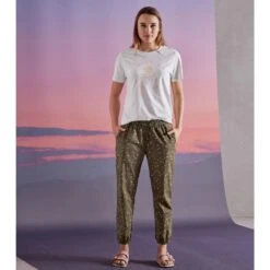 Maloja PeniaM. Baumwollshirt Glacier Milk Damen -Bekleidungsgeschäft maloja peniam tee 33409 1 8585 02 grossXfTxPLsND8GQS