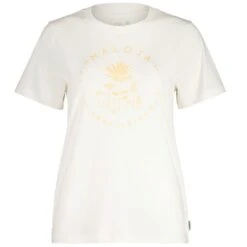 Maloja PeniaM. Baumwollshirt Glacier Milk Damen