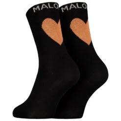 Maloja PerlmuttstrauchM. Sneaker-Socken Moonless Damen, Herren