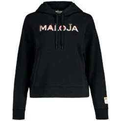 Maloja RingelblumeM. Kapuzenpulli Moonless Damen