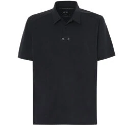 Oakley Aero Ellipse Polo Kurzarmshirt Blackout Light Heather Herren