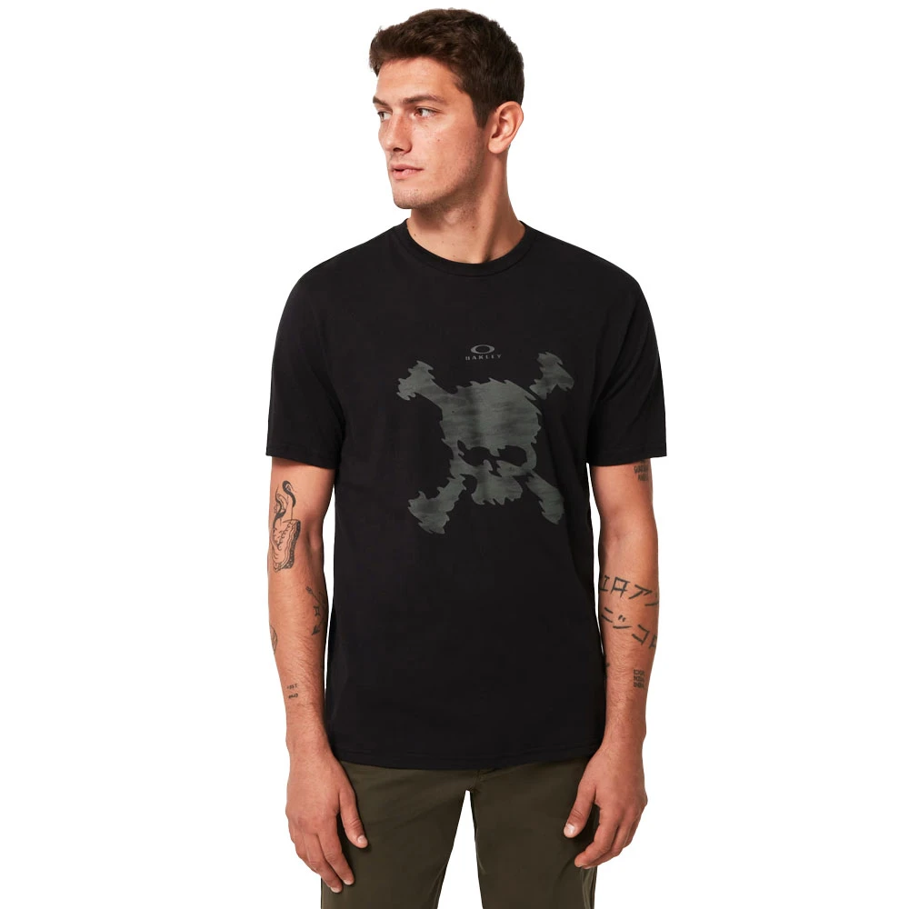 Oakley Camo Skull Tee Shirt Blackout Herren 1 Oakley Camo Skull Tee Shirt Blackout Herren