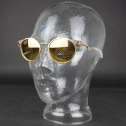 Oakley Deadbolt Sonnenbrille Satin Light Gold/Prizm Rose Gold Damen, Herren -Bekleidungsgeschäft oakley deadbolt satin gold oo6046 0650 04 gross