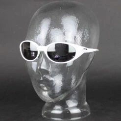 Oakley Eye Jacket Redux Sonnengläser Polished White/Prizm Black Iridium Damen, Herren -Bekleidungsgeschäft oakley eyejacket oo9438 0458 04 gross