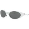 Oakley Eye Jacket Redux Sonnengläser Polished White/Prizm Black Iridium Damen, Herren