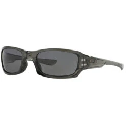 Oakley Fives Squared Sonnenbrille Grey Smoke/Warm Grey Damen, Herren