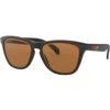 Oakley Frogskins Sonnengläser Matte Black/Prizm Bronze Alt-Iridium Damen, Herren