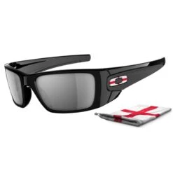 Oakley Fuel Cell Sonnenbrille Polished Black England/Black Iridium Herren