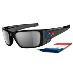 Oakley Fuel Cell Sommerbrille Polished Black Frankreich/Black Iridium Herren