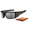 Oakley Fuel Cell Sommerbrille Polished Black Spanien/Black Iridium Herren