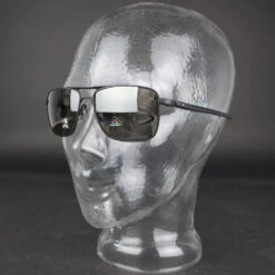 Oakley Gauge 6 Sonnengläser Powder Coal/Prizm Black Herren -Bekleidungsgeschäft oakley gauge 6 powder coal oo6038 0157 04 gross