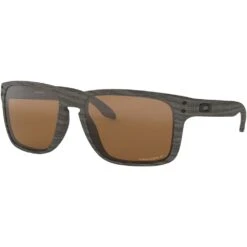 Oakley Holbrook XL Lifestyle-Sonnenbrille Woodgrain/Prizm Tungsten Polarized Herren