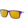 Oakley Holbrook XS Sonnengläser Translucent Purple/24k Iridium Kinder