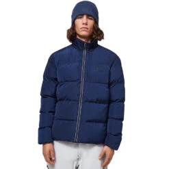 Oakley Latitude Full Zip Puffer Jacket Winterjacke Black Iris Herren