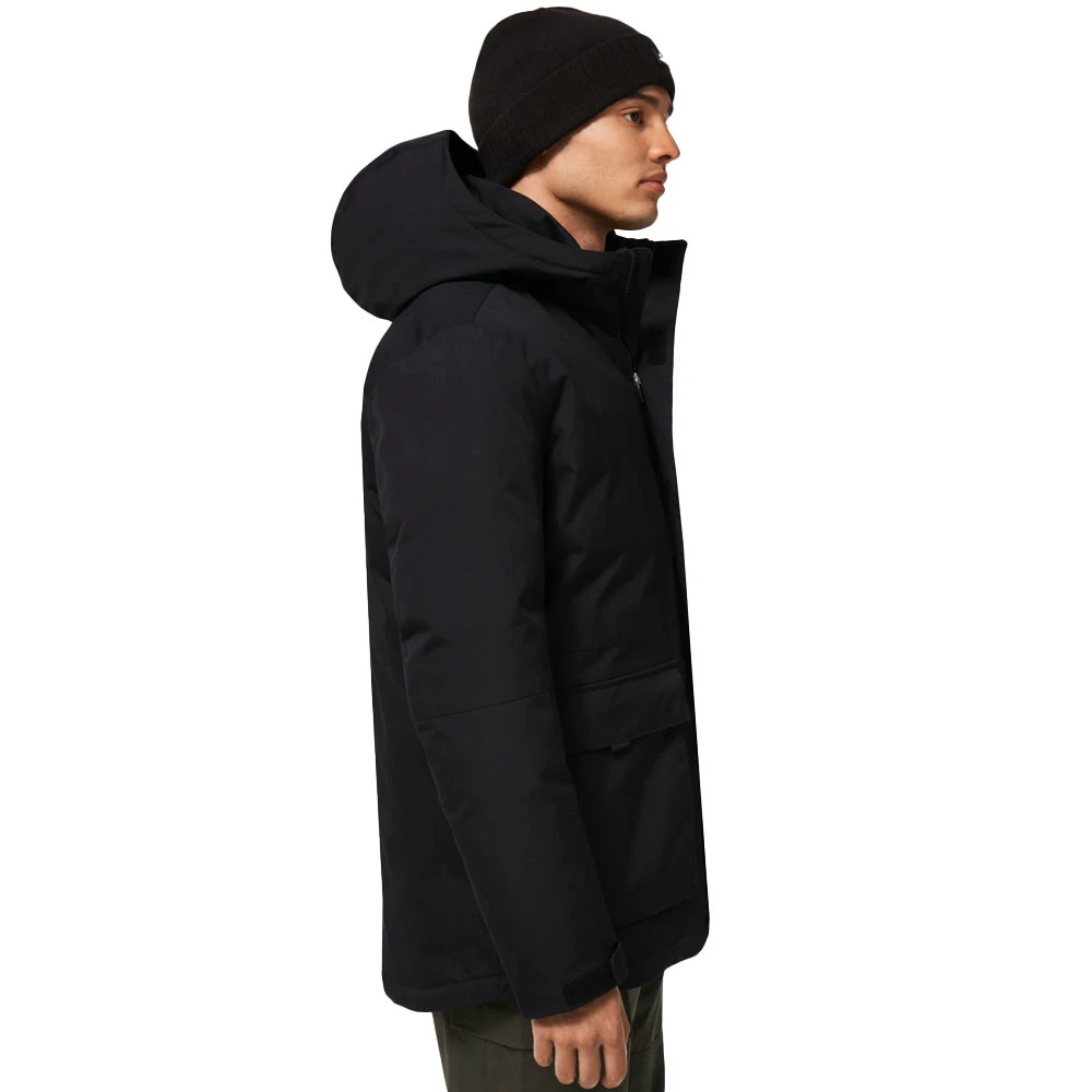 Oakley Long City Parka Mantel Blackout Herren 2 Oakley Long City Parka Mantel Blackout Herren - Image 2