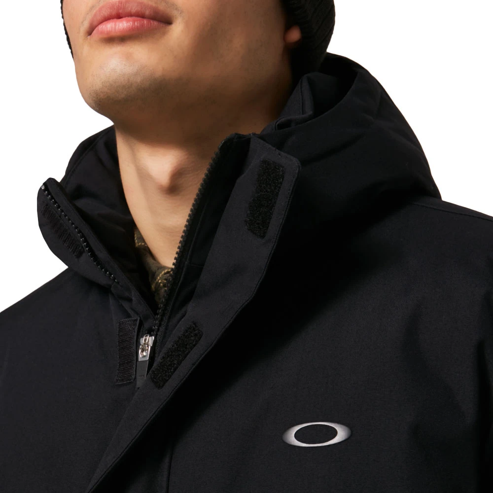 Oakley Long City Parka Mantel Blackout Herren 5 Oakley Long City Parka Mantel Blackout Herren - Image 5