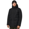 Oakley Long City Parka Mantel Blackout Herren