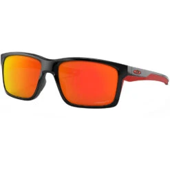 Oakley Mainlink XL Sonnenbrille Polished Black/Prizm Ruby Polarized Herren