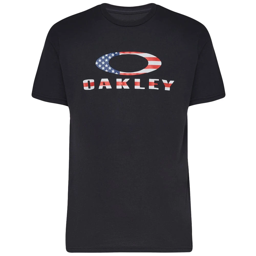 Oakley O Bark Shirt T-Shirt Black/American Flag Herren 2 Oakley O Bark Shirt T-Shirt Black/American Flag Herren - Image 2