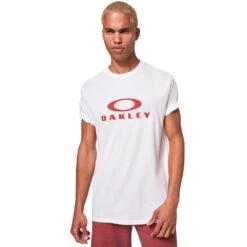 Oakley O Bark 2.0 T-Shirt White Herren