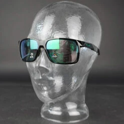 Oakley Portal X Sonnenbrille Polished Black/Prizm Jade Damen, Herren -Bekleidungsgeschäft oakley portal x polished black oo9460 1859 04 gross