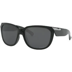Oakley Rev Up Sonnenbrille Polished Black/Prizm Black Polarized Damen