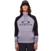 Oakley Sierra DWR Fleece-Hoody Black/Grey Herren