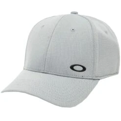 Oakley Silicon Ellipse Basecap Stone Gray Herren