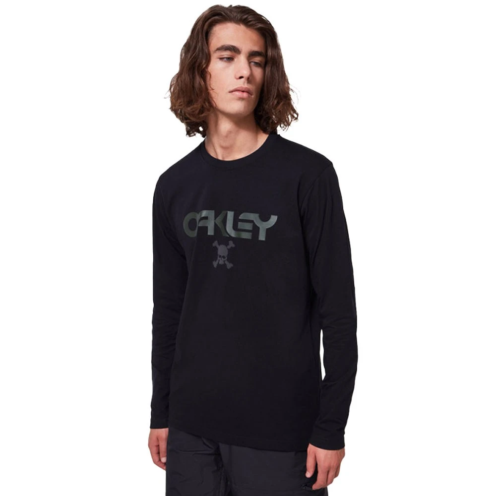 Oakley Skull LS Tee Longsleeve Blackout Herren 1 Oakley Skull LS Tee Longsleeve Blackout Herren