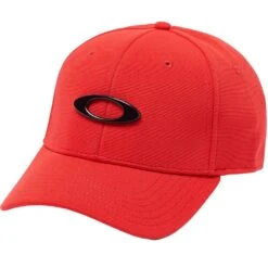 Oakley Tincan Cap Basecap Red/Black Damen, Herren