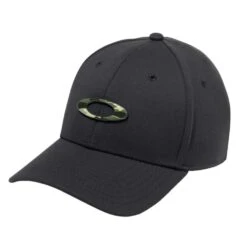 Oakley Tincan Fitted Fitted Cap Black/Graphic Camo Herren