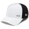 Oakley Tinfoil Fitted Cap White Herren