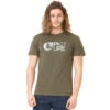 Picture Basement Fjord Herren-T-Shirt Dark Army Green Herren