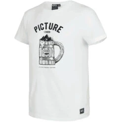 Picture Beer T-Shirt White Herren