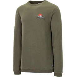Picture Mountain Hood Sweatshirt Dark Army Green Herren