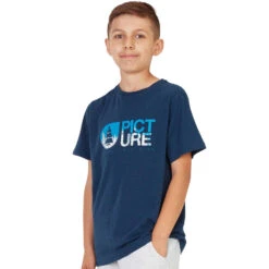Picture Roots Kurzarmshirt Dark Blue Kinder