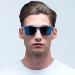 Red Bull SPECT Eyewear Leap Sonnengläser Matte Dark Blue/Smoke Blue Polarized Damen, Herren -Bekleidungsgeschäft red bull spect eyewear leap 001 04 gross