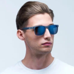 Red Bull SPECT Eyewear Leap Sonnengläser Matte Dark Blue/Smoke Blue Polarized Damen, Herren -Bekleidungsgeschäft red bull spect eyewear leap 001 05 gross