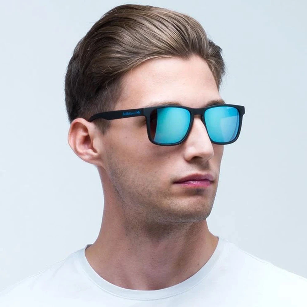 Red Bull SPECT Eyewear Leap Lifestyle-Sonnebrille Matte Black/Smoke Ice Blue Polarized Damen, Herren 4 Red Bull SPECT Eyewear Leap Lifestyle-Sonnebrille Matte Black/Smoke Ice Blue Polarized Damen, Herren - Image 4