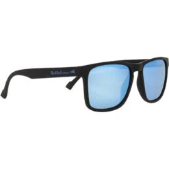 Red Bull SPECT Eyewear Leap Lifestyle-Sonnebrille Matte Black/Smoke Ice Blue Polarized Damen, Herren