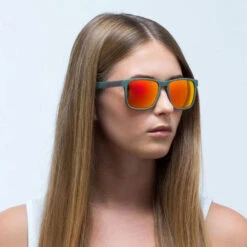 Red Bull SPECT Eyewear Leap Sonnenbrille Matte Olive Green/Brown Red Polarized Damen, Herren -Bekleidungsgeschäft red bull spect eyewear leap 006 03 gross