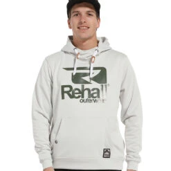 Rehall Eddy-R PWR Kapuzensweater Glacier Grey Herren